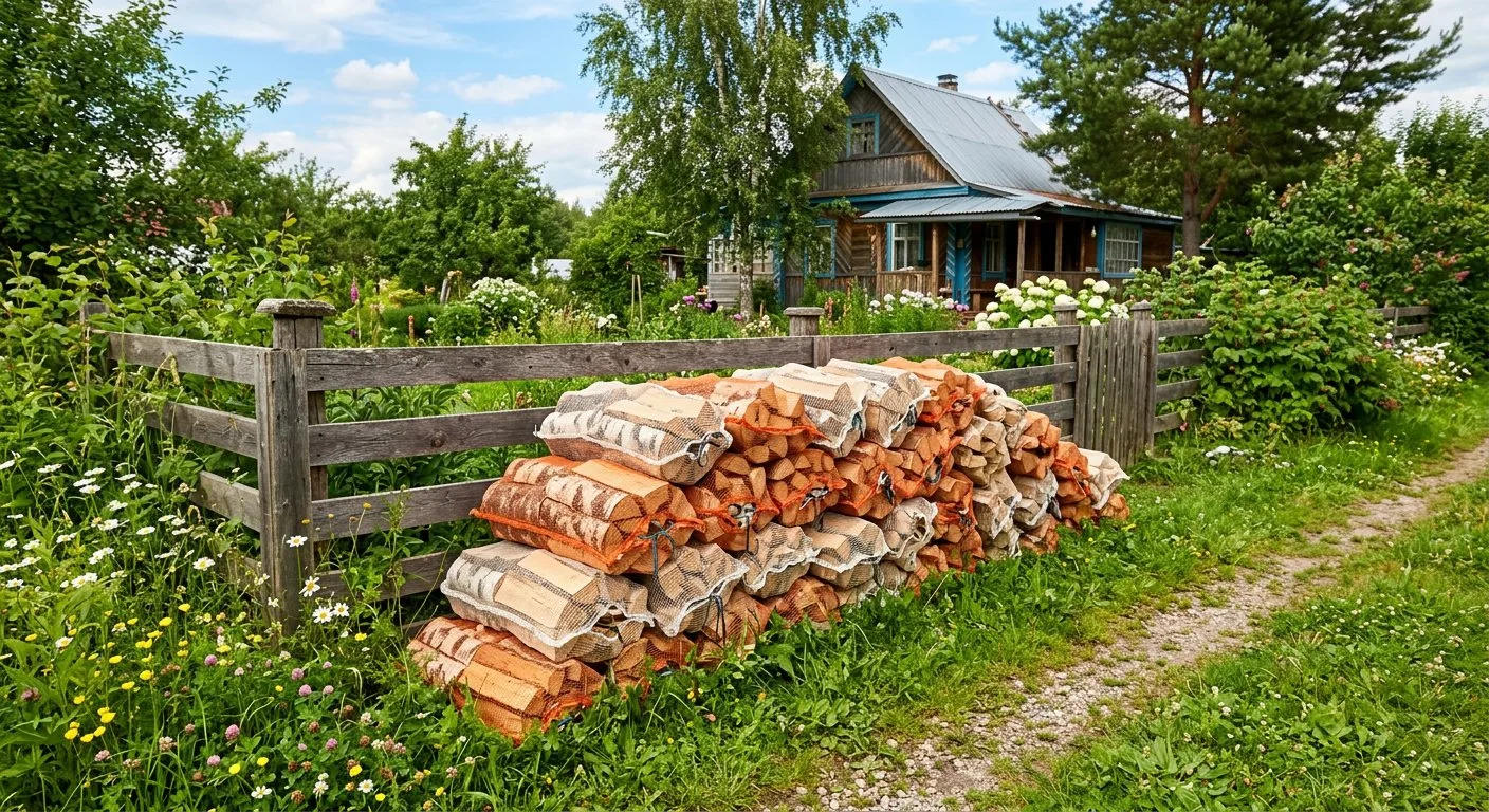 Дрова для дачи в Софьине